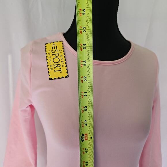 Pink stretchy fleece formal dress NWT *minor pilling see photos* size‎ small - Picture 12 of 16
